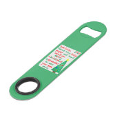 2020年のクリスマスを思い出す スピード栓抜き (裏面アングル)