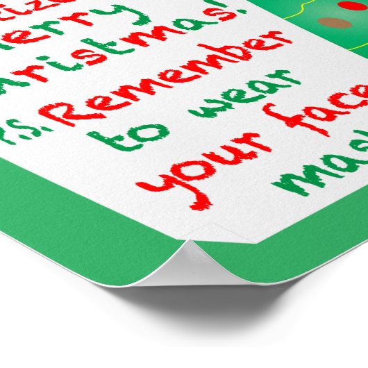 2020年のクリスマスを思い出す ポスター (角)