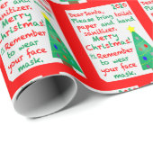 2020年のクリスマスを思い出す ラッピングペーパー (ロールコーナー)