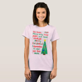 2020年のクリスマスを思い出す Tシャツ (正面フル)