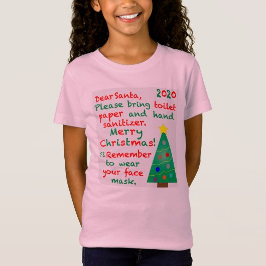 2020年のクリスマスを思い出す Tシャツ (正面)