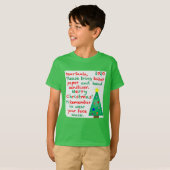 2020年のクリスマスを思い出す Tシャツ (正面フル)