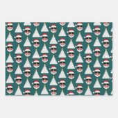 2020年のクリスマス大流行の不可欠な贈り物を思い出す ラッピングペーパーシート (正面3)