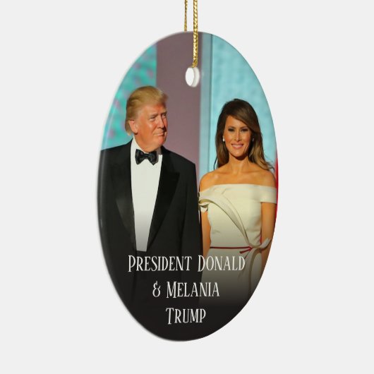 2020年のクリスマス·ドナルドとメエレガントラニア セラミックオーナメント (右)
