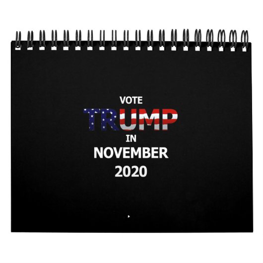 2020年のトランプの投票 カレンダー (カバー)