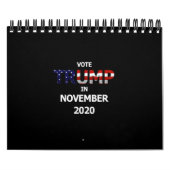 2020年のトランプの投票 カレンダー (カバー)