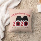 2020年のハッピーニューイヤーカスタマイズビジョン季節 クッション (ブランケット)
