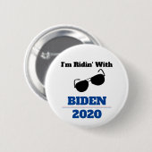 2020年のバイデン氏と違う 缶バッジ (正面&裏面)