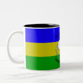 2020年のマウスの文字 ツートーンマグカップ (左)