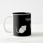 2020年のマウスの文字 ツートーンマグカップ (左)