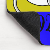 2020年のマウスの文字 マウスパッド (コーナー)