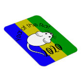 2020年のマウスの文字 マグネット (右側)