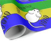 2020年のマウスの文字 ラッピングペーパー (ロールコーナー)