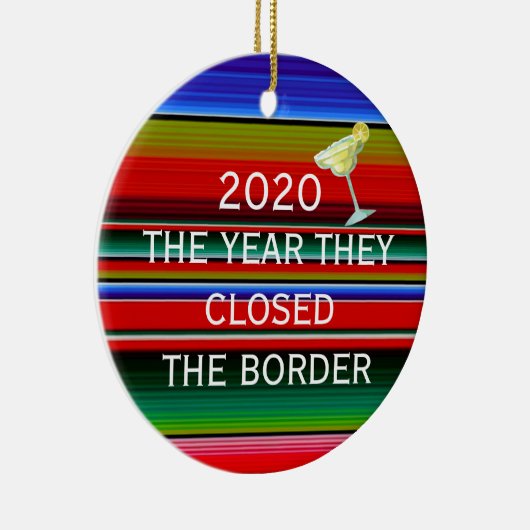 2020年のメキシコ縁ど年 セラミックオーナメント (右)