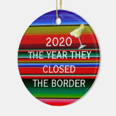 2020年のメキシコ縁ど年 セラミックオーナメント (左)