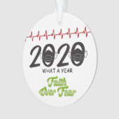 2020年の信仰を年を恐れて覆す オーナメント (正面)