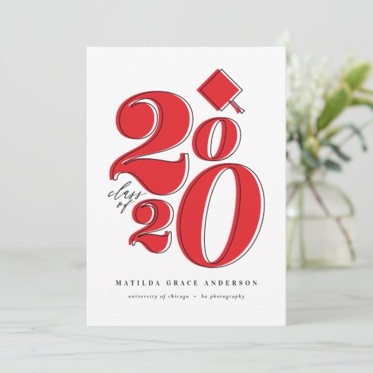 2020年の卒はっきりした業発表のグラフィッククラス シーズンカード (スタンド正面)