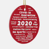 2020年の善悪 セラミックオーナメント (右)