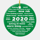 2020年の善悪 セラミックオーナメント (裏面)