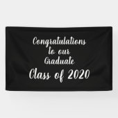 2020年の大学院おめでとうございます 横断幕 (横)