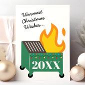 2020年の大火を心から祈るクリスマス シーズンカード