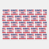 2020年の大統領のためのバーニー・サンダース ラッピングペーパーシート (正面3)