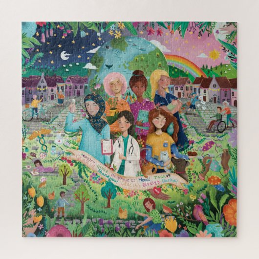 2020年の女性ヒーロー ジグソーパズル (縦)