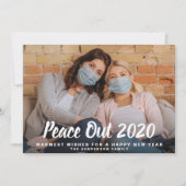 2020年の新年の平和の写真 シーズンカード (正面)