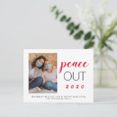 2020年の新年の平和の写真 シーズンポストカード (スタンド正面)