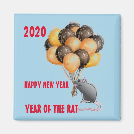 2020年の明け暮れ マグネット (正面)