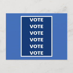 2020年の民主党選挙の投票 ポストカード