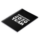 2020年の災害 ノートブック (左側)