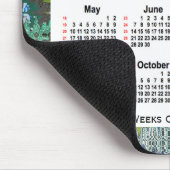 2020年の熱狂するなキルトJanz著52週のカレンダー マウスパッド (コーナー)