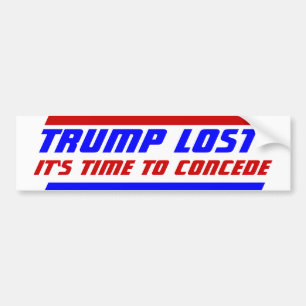 2020年の選挙結果、トランプ大統領が認失っためた バンパーステッカー