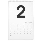 2020年の黒字数ヶ月~レスリーペッパー カレンダー (2月 2027)