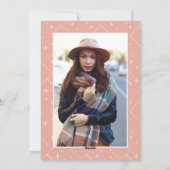 2020年はっきりした卒業写真アナウンスのクラス シーズンカード (裏面)