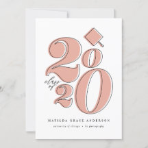 2020年はっきりした卒業発表のグラフィッククラス