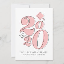 2020年はっきりした卒業発表のグラフィッククラス