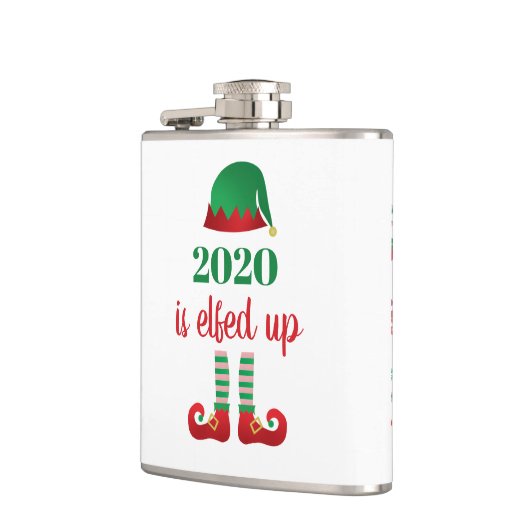 2020年はクリスマスおもしろいことわざグリーン フラスク (左)