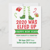 2020年は新年を迎えた シーズンカード (正面)