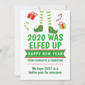 2020年は新年を迎えた シーズンカード (正面)