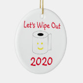 2020年を拭こう セラミックオーナメント (右)