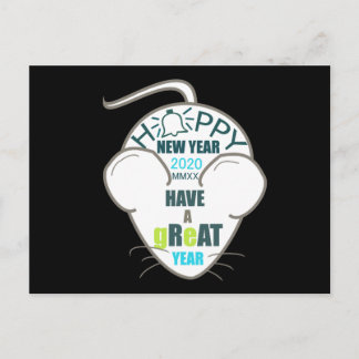 2020年を素晴らしい年にしましょう ポストカード