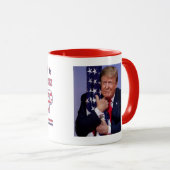 2020年アメリカを再びトランプ マグカップ (正面右)