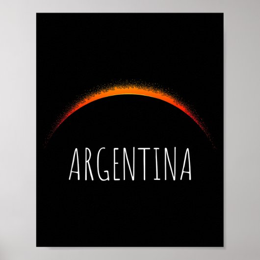 2020年アルゼンチン日食 アルゼンチン日食 ポスター (正面)
