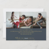 2020年オケイスト·イヤー·クリスカスタムマス·フォト シーズンカード (裏面)