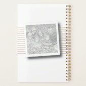 2020年カスタム写パーソナライズされた真日記プランナー プランナー手帳 (裏面)