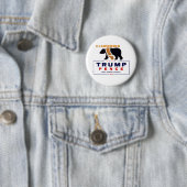 2020年カリフォルニア州トランプ・ペンス 缶バッジ (インサイチュ)
