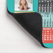 2020年カレンダーモダンフォトコラージュ マウスパッド (コーナー)
