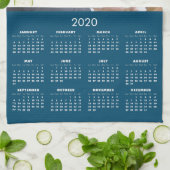2020年カレンダー あなたの写真 キッチンタオル (折り畳み)